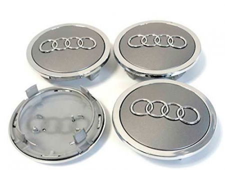 Set 4 capace jante aliaj roti Audi 69mm 4B0601170A [2]