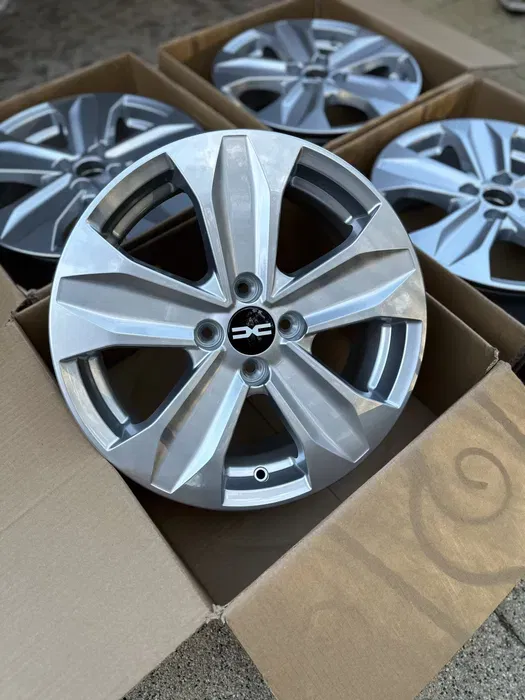 Set 4 capace jante aliaj roti Dacia 60mm (model nou) [7]