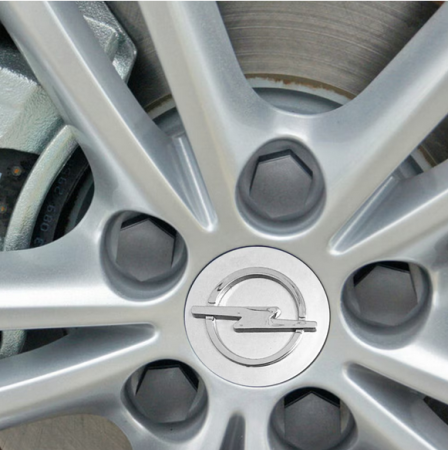 Set 4 capace jante aliaj roti Opel 64mm 0909127953GD [4]
