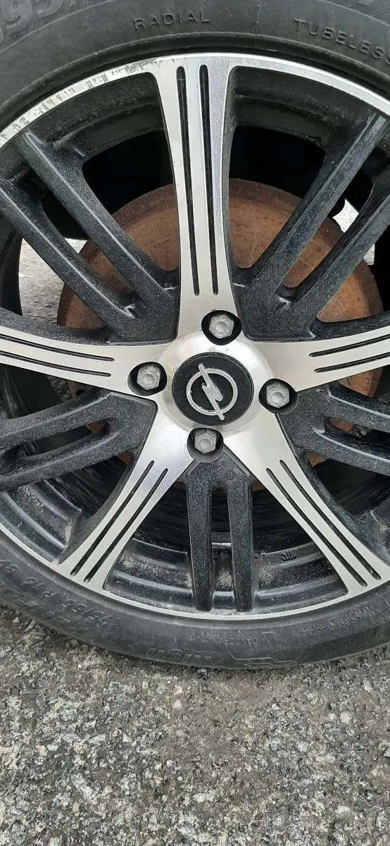 Set 4 capace jante aliaj roti Opel 64mm 0909127953GD [6]