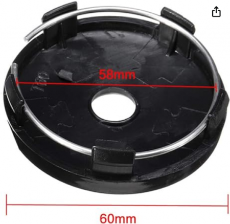 Set 4 capace jante aliaj roti Renault 60mm 403153500R [4]