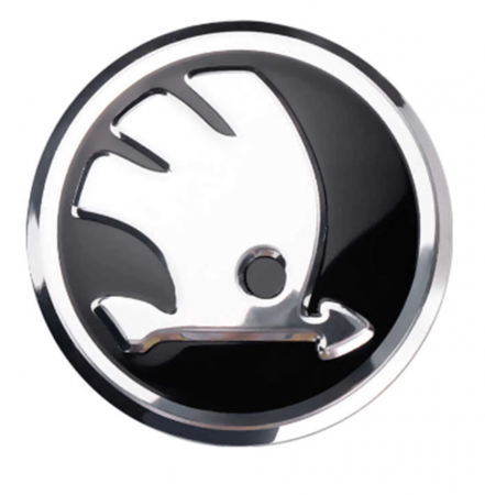 Set 4 Capace jante aliaj Skoda 56mm [4]