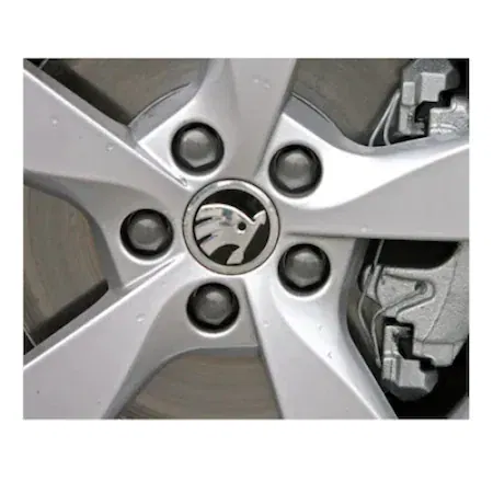 Set 4 Capace jante aliaj Skoda 60mm [4]
