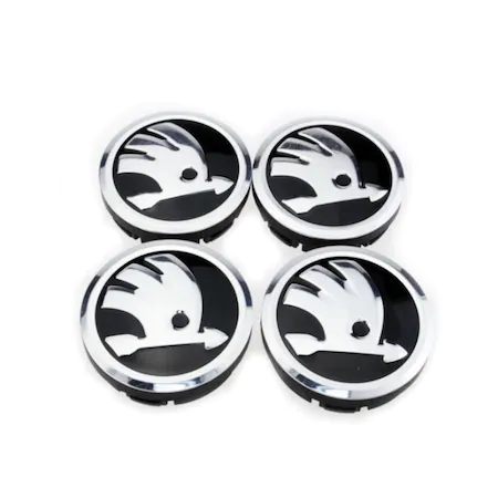 Set 4 Capace jante aliaj Skoda 60mm [2]
