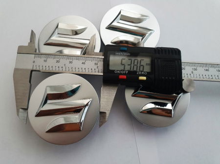 set 4 Capace jante aliaj Suzuki 54mm 43252-56K00 CZ1 99e0-61m75-cap [4]