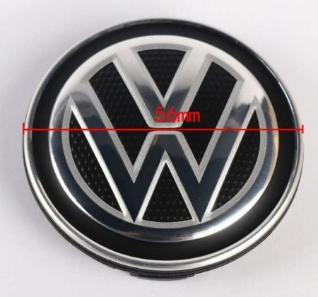 Set 4 Capace jante aliaj Volkswagen VW 56mm [7]