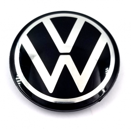 Set 4 capace jante aliaj plutitoare Volkswagen – Floating Center Caps 65mm, 5H0601171 [4]