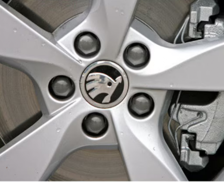 Set 4 capace jante aliaj Skoda 75mm pentru jante originale Mercedes A1714000025 [6]