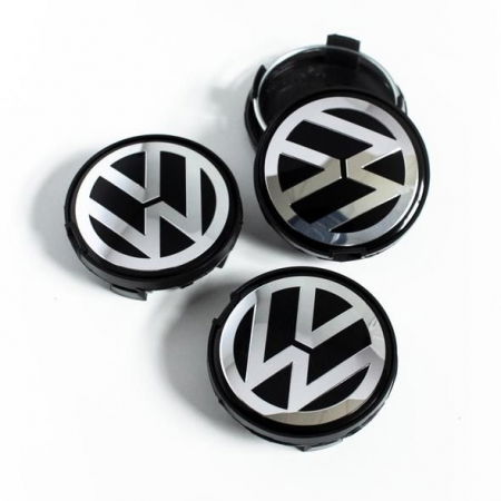 Set 4 Capace jante aliaj Volkswagen VW 63mm 7M7601165 7D0601165 [3]