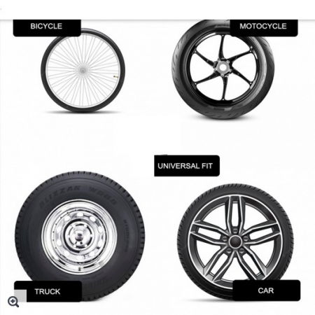 set 4 capace valve cu antifurt MINI BMW VW SKODA AUDI PORSCHE [3]