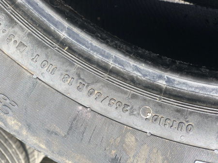 set 4 anvelope 265/60 R18 110T sh vara M+S Continental  6mm cu garantie [5]