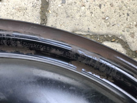 Jante tabla Ford sh R14 ET37,5 4x108 5 1/2JX14H2 KBA43815 cu garantie [2]