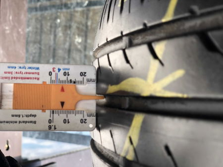 set 4 anvelope 185/65 R15  88T sh vara Continental 6mm cu garantie [7]