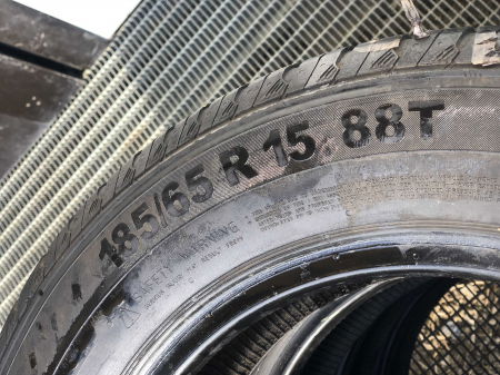 set 4 anvelope 185/65 R15  88T sh vara Continental 6mm cu garantie [5]
