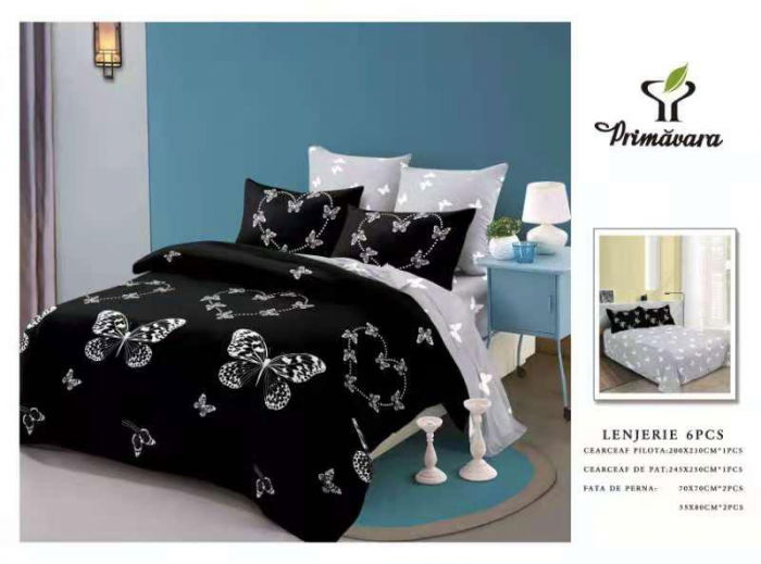 Lenjerie De Pat Finet Superior - Inimioara De Fluturi [1]