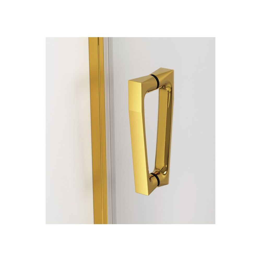 Cabina de dus aurie dreptunghiulara 120x90 cm Sanswiss Cadura Rubin, deschidere pe dreapta [3]