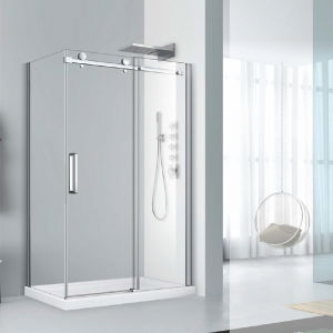 Baie - Cabina dus dreptunghiulara cu usa culisanta 120x90 cm, Mediterraneo Paloma