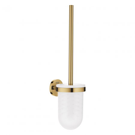 Accesorii toaleta - Perie cu suport pentru vasul de toaleta Grohe Essentials auriu lucios Cool Sunrise