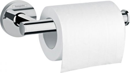 Accesorii toaleta - Suport hartie igienica crom Hansgrohe, Logis Universal