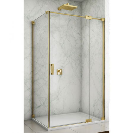 Cabina de dus aurie dreptunghiulara 120x90 cm Sanswiss Cadura Rubin, deschidere pe dreapta [0]