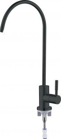 Bucatarie - Baterie chiuveta bucatarie Deante pentru apa filtrata, negru mat