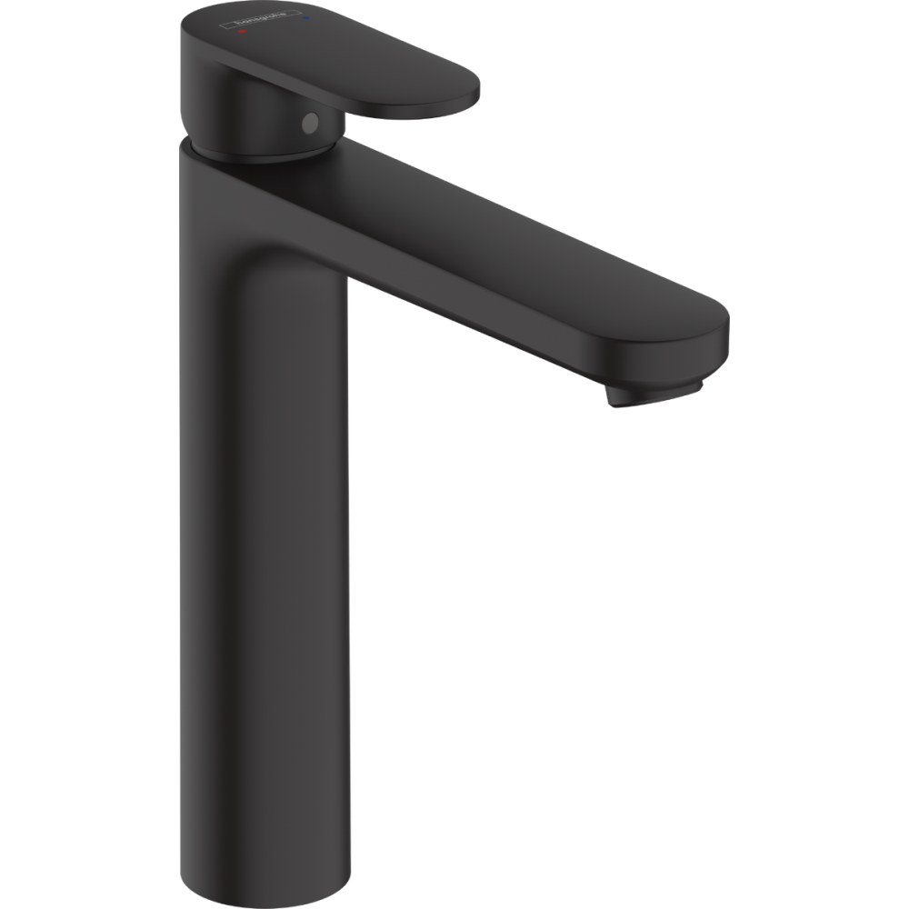 Baterii lavoare - Baterie lavoar inalta culoare negru mat Hansgrohe Vernis Blend 71582670