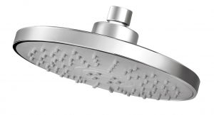 Baie - Cap de dus rotund culoare crom cu 2 functii Deante, Peonia