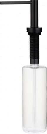 Accesorii chiuvete - Dozator pentru detergent vase Deante Aster, negru mat