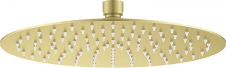 Brate si palarii dus - Palarie dus rotunda 250 mm Deante Cascada, ultra subtire, auriu periat