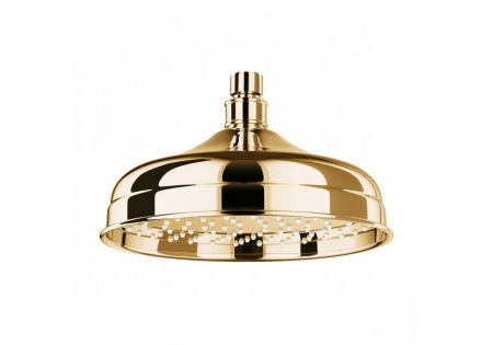 Brate si palarii dus - Palarie dus rotunda placata cu aur Kludi Adlon 2751045