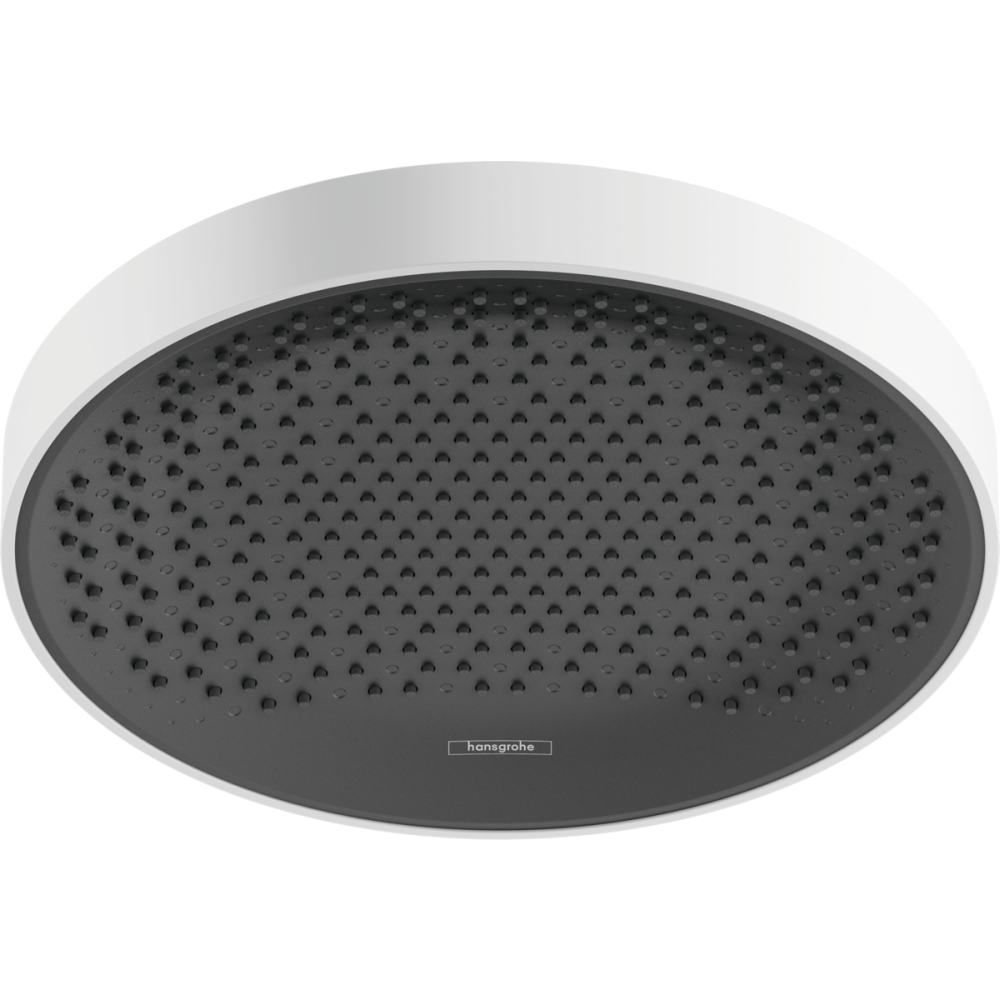Brate si palarii dus - Palarie dus rotunda alb mat Ø 360 mm Hansgrohe Rainfinity 26231700