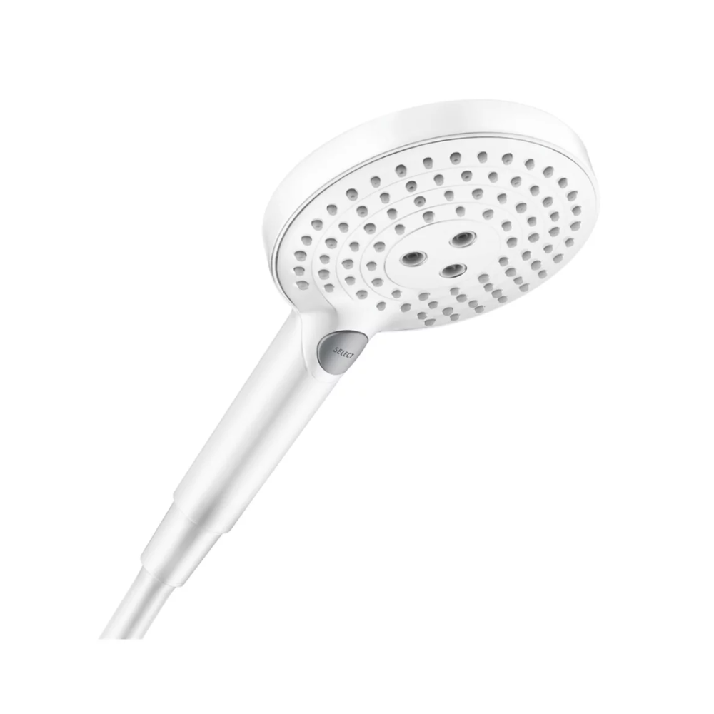 Pare, furtunuri și accesorii pentru duș - Para dus culoare alb mat Hansgrohe, Raindance Select S