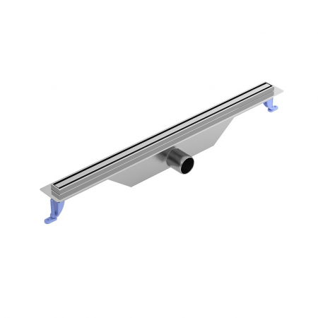 Rigola dus iesire laterala cu capac crom 700 mm Cersanit Tako Slim, 700 mm