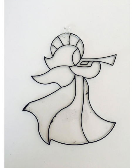 Sablon plastic de colorat, Inger [1]