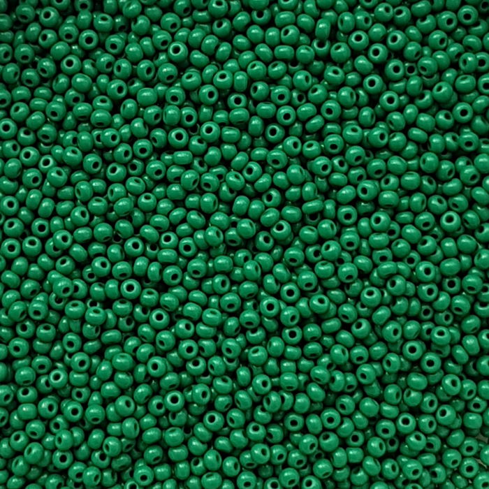 Margele nisip Preciosa Ornela 8/0 - 40 g - Verde inchis 53240 [1]