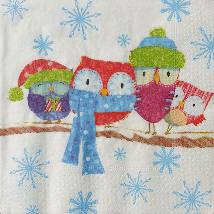 Servetel decorativ Bufnite [1]