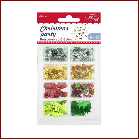 Accesorii craft - confetti-petrecere-de-craciun-daco-ad707