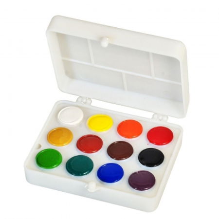 Arta plastica - acuarele-colibri-12-culori-cfp