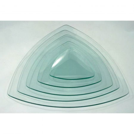 Hobby - farfurie-sticla-decorativa-triunghiulara-13-19-24-25-29cm