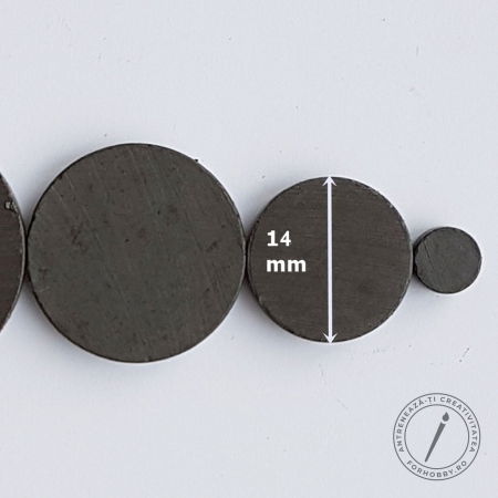 Accesorii craft - magnet-ferita-disc-14mmx3mm