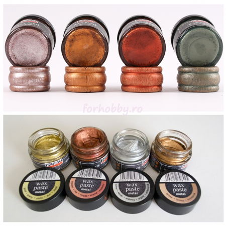 Arta plastica - pasta-ceara-metalica-20-ml-pentart