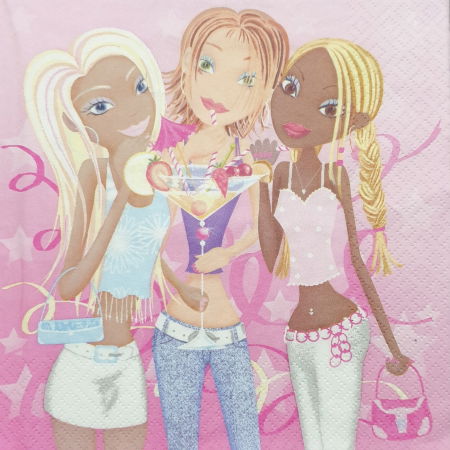 Decor - servetel-decorativ-pentru-decoupage-33x33cm-candy-club