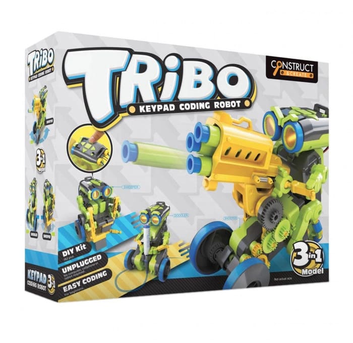Kit construcție Coding Robot 3 în 1 cu tastatură (EN)