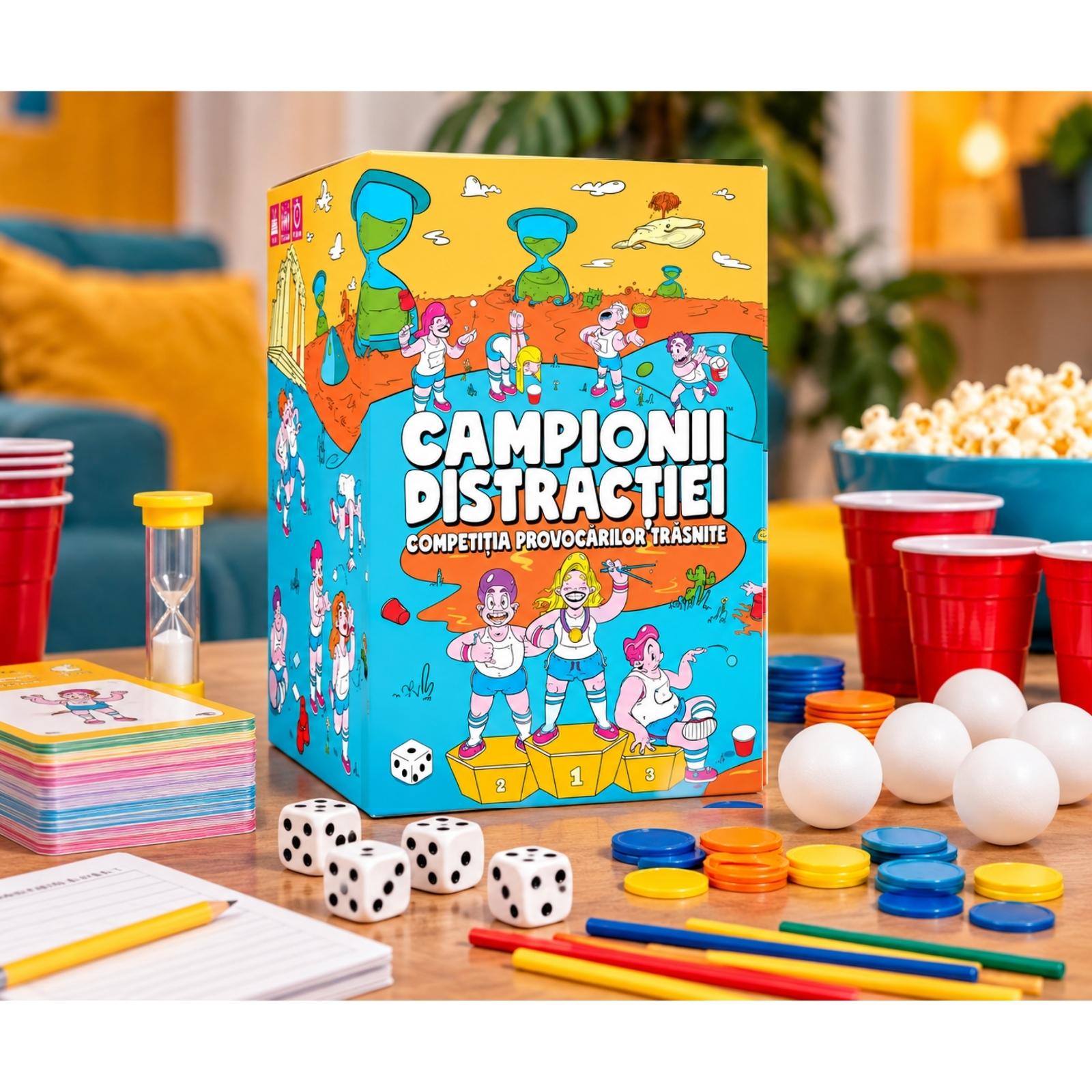 Cum se joacă Campionii Distracției. 160 provocări!