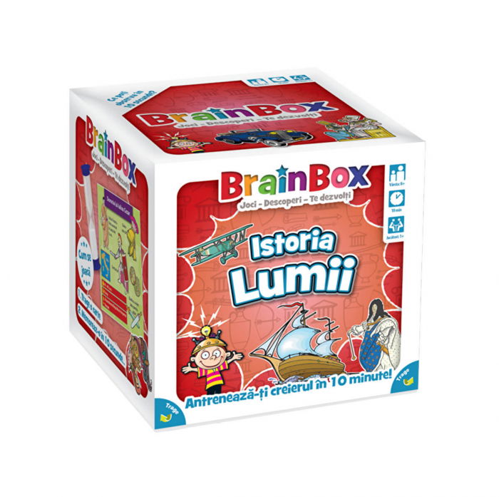 BrainBox Istoria Lumii - Joc Educativ pentru Copii [1]