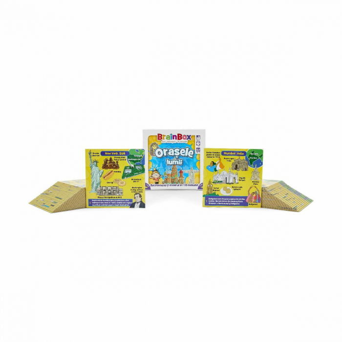 BrainBox Orasele Lumii - Joc Educativ pentru Copii [3]