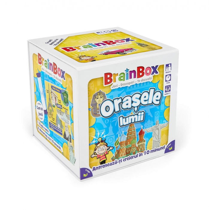 BrainBox Orasele Lumii - Joc Educativ pentru Copii [1]