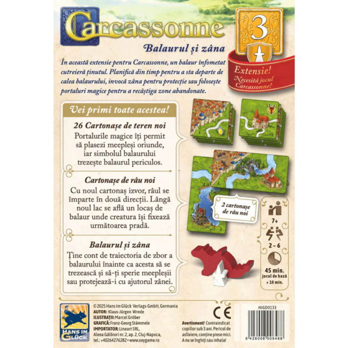 Carcassonne - Extensia 3: Balaurul si Zana (RO) [2]