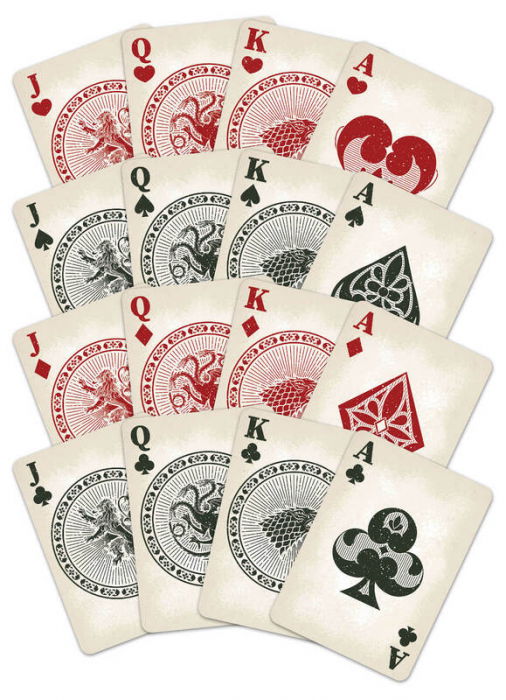 Carti de joc Game of Thrones (cutie metal) [3]