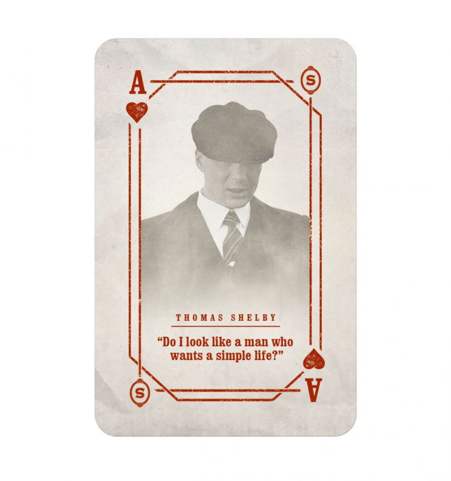 Carti de joc Peaky Blinders [3]